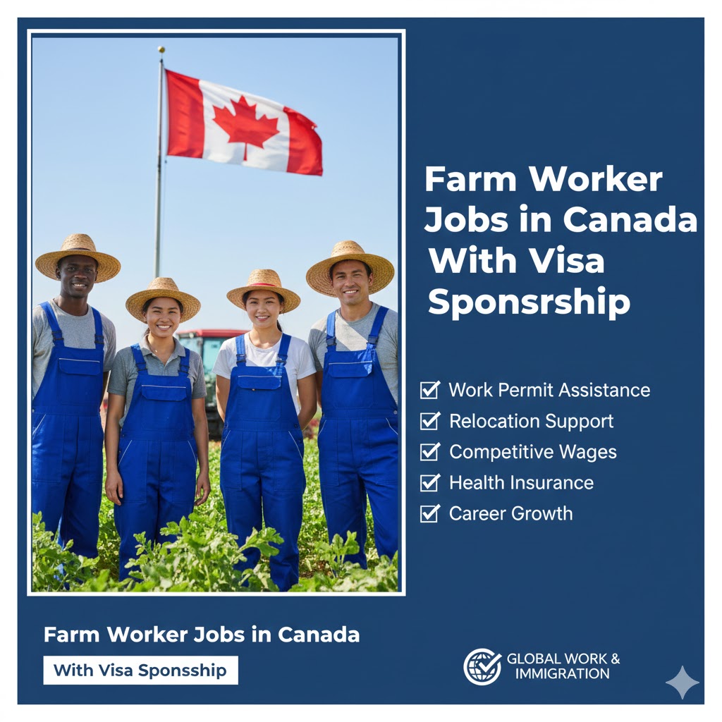 Farm Worker Jobs in Canada with Visa sponsorship