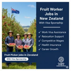 Fruit Picker jobs in New Zealand with Visa sponsorship