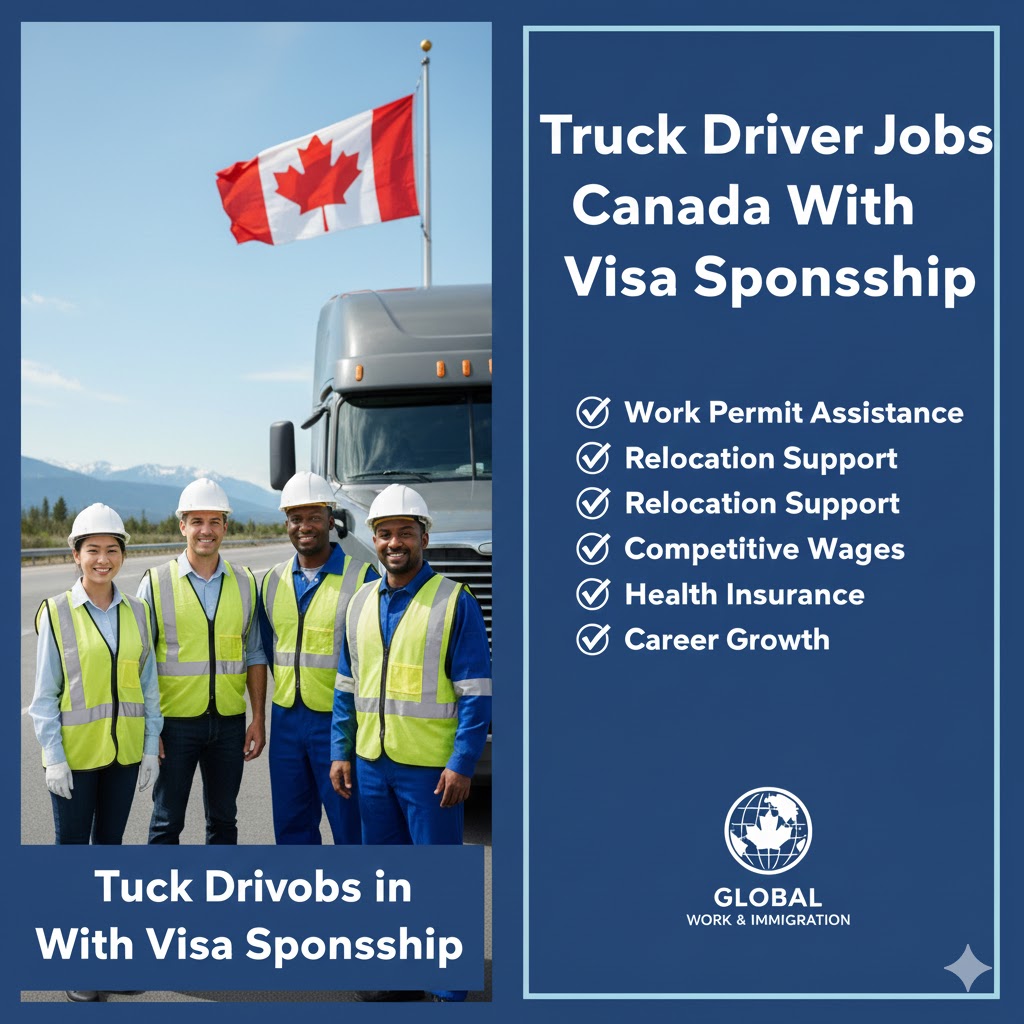 Truck Driver Jobs in Canada with Visa sponsorship