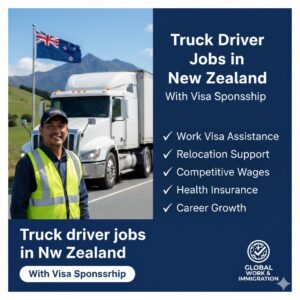 Truck driver jobs in New Zealand with Visa sponsorship