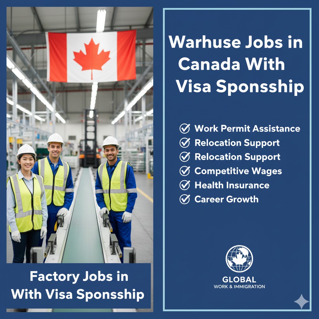 Warehouse Jobs in Canada with Visa sponsorship